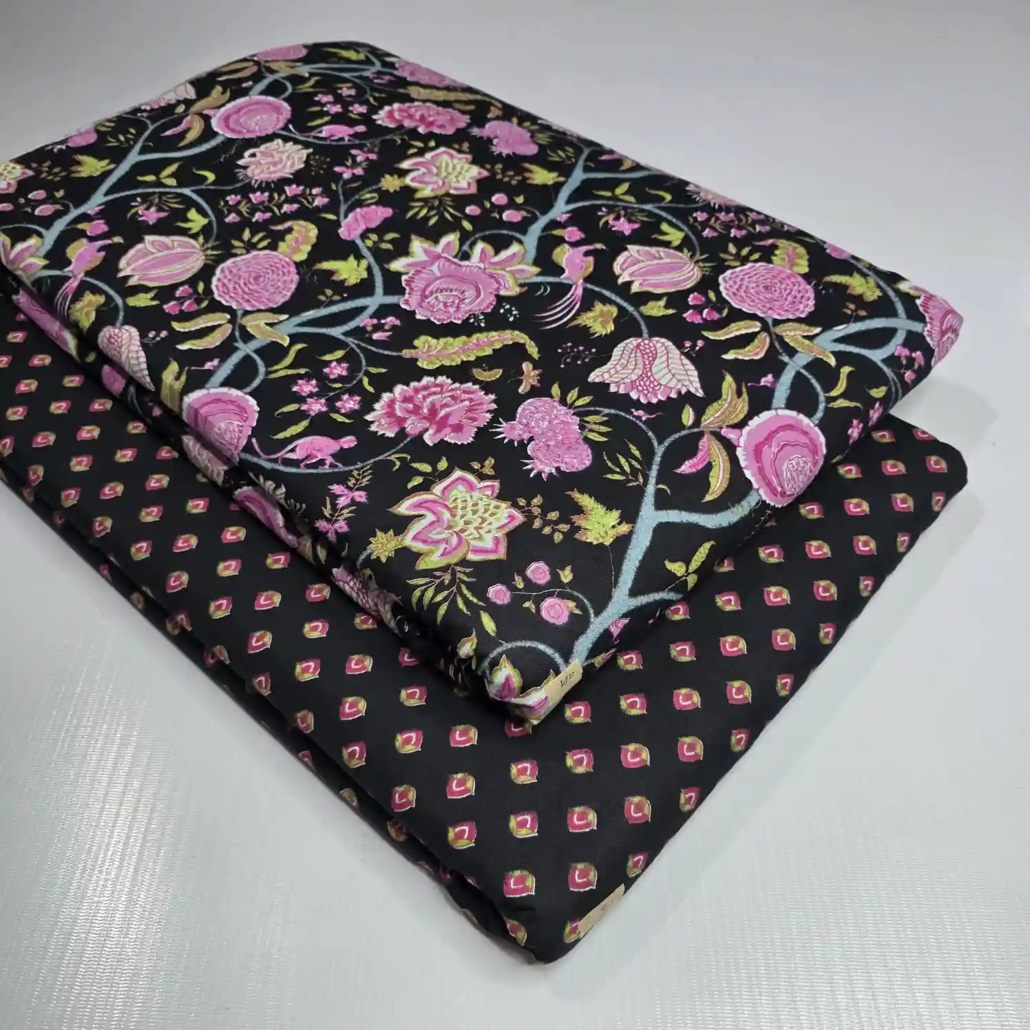 Floral Print Cotton 60×60 — Design 2 wholesale fabric Sanganer Jaipur