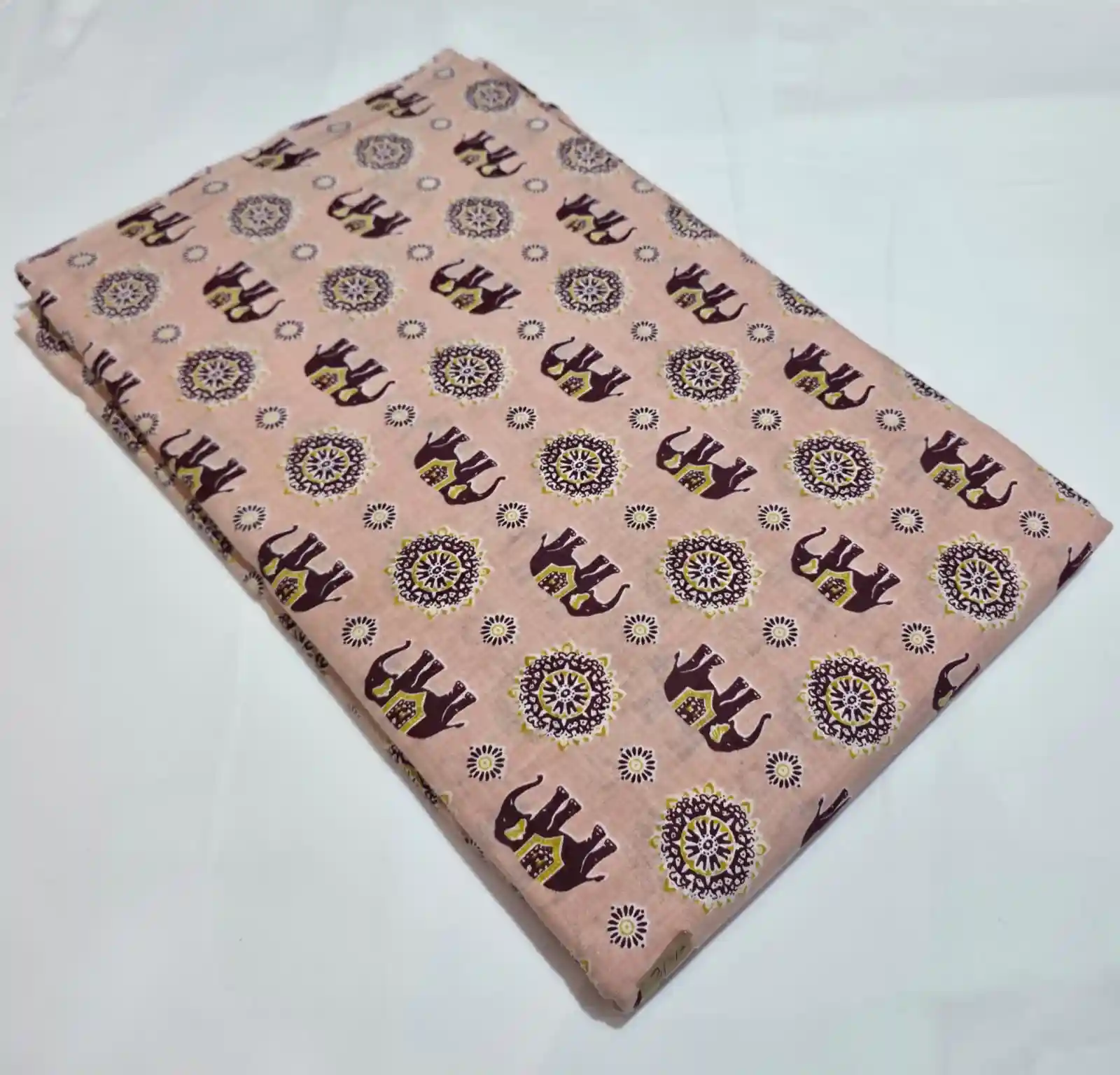 Animal Print Cotton 60×60 — Design 3 wholesale fabric Sanganer Jaipur