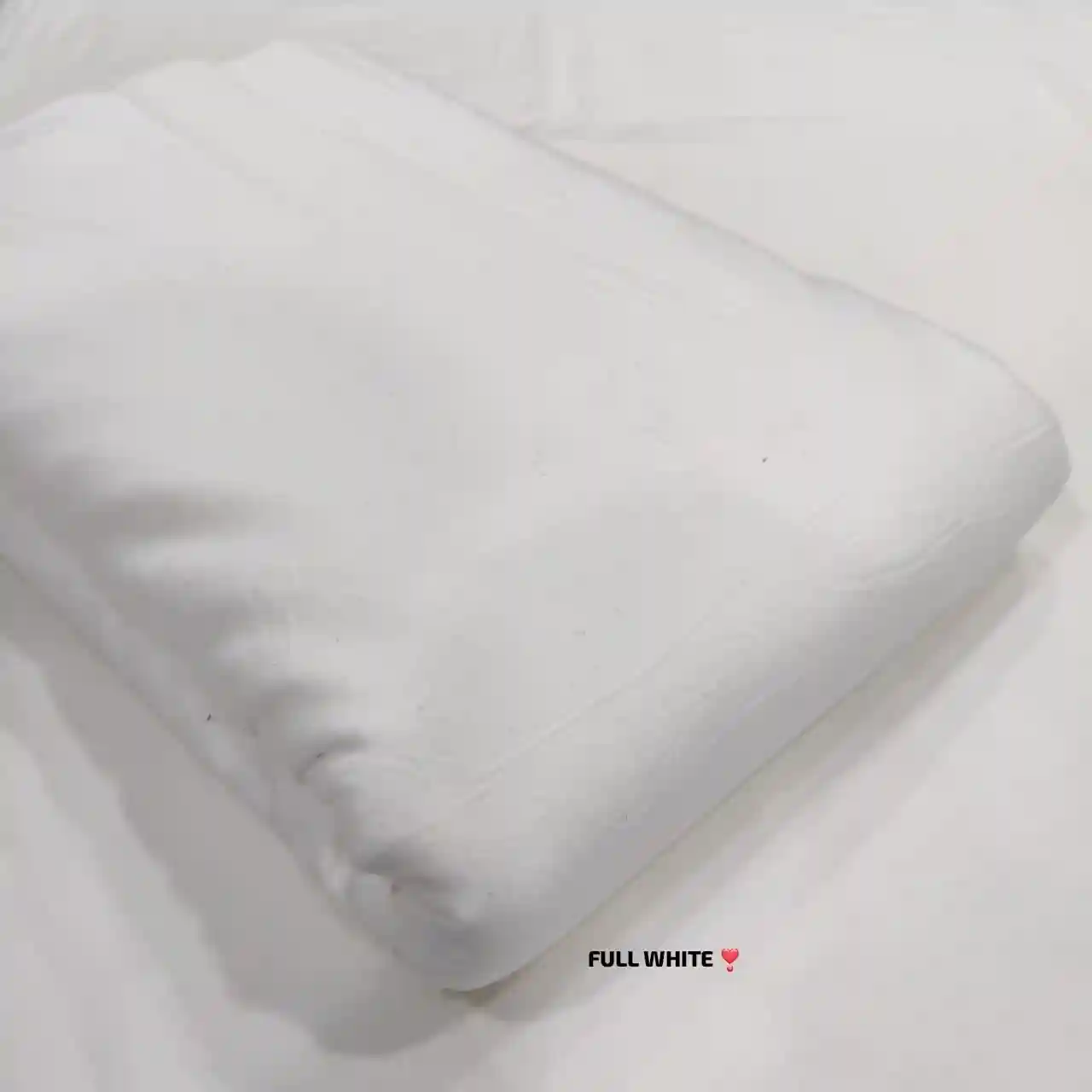 Cotton Flex — Plain White wholesale fabric Sanganer Jaipur