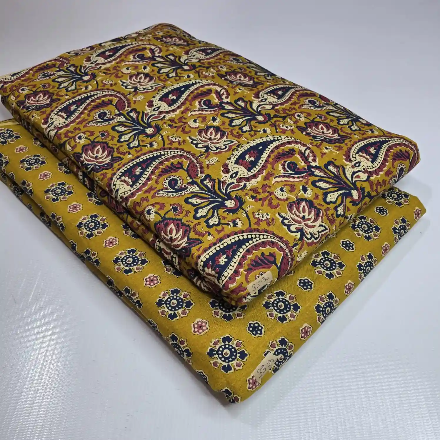 Kalamkari Print Cotton 60×60 — Design 2 wholesale fabric Sanganer Jaipur
