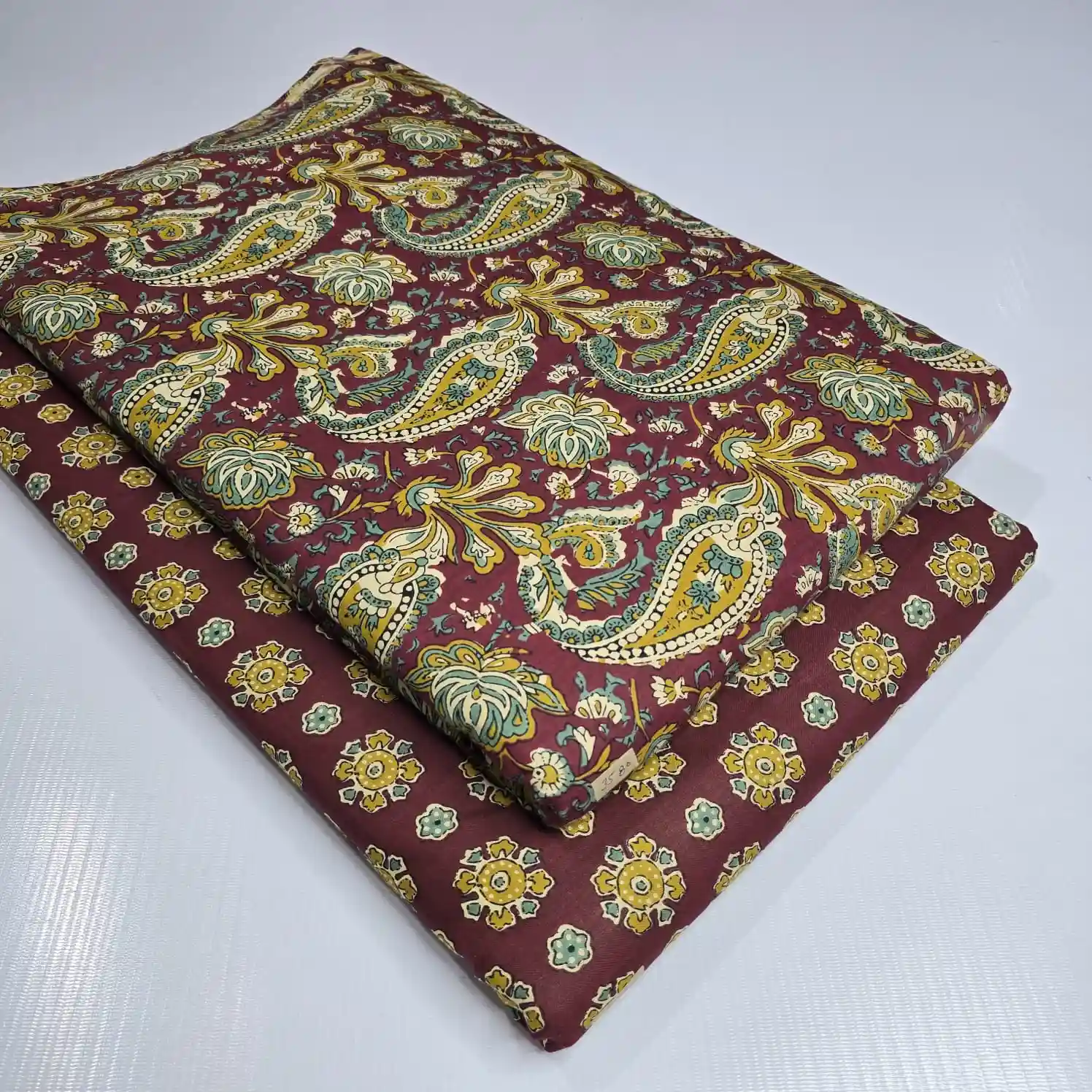 Kalamkari Print Cotton 60×60 — Design 3 wholesale fabric Sanganer Jaipur